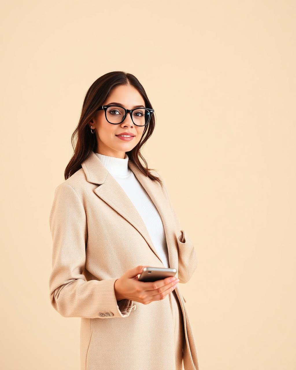 Portrait of Elena Vale, social media manager